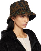 Carhartt Work In Progress Brown & Green Orla Reversible Bucket Hat