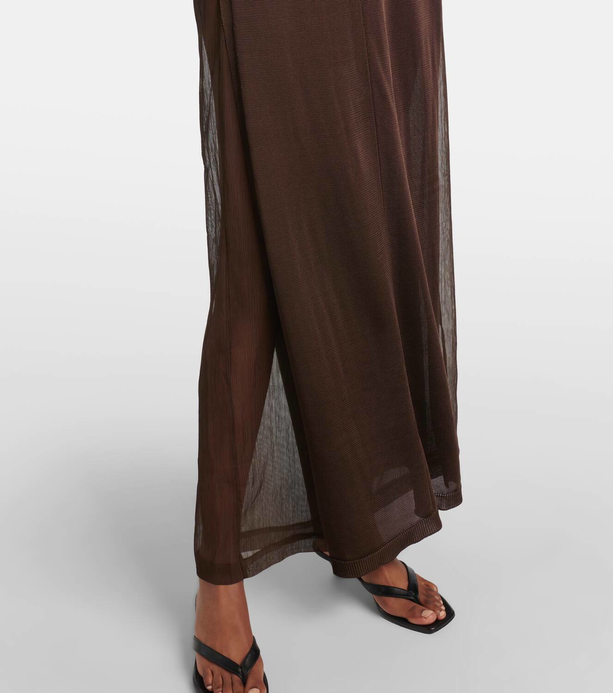 Lemaire Semi-sheer maxi dress
