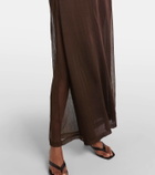 Lemaire Semi-sheer maxi dress