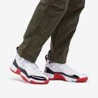 Air Jordan Men's Jumpman Two Trey Sneakers in White/Black/Red