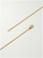 Miansai - Mini Saints Gold Vermeil Quartz Pendant Necklace
