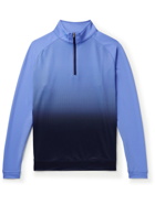 Peter Millar - Perth Degradé Tech-Jersey Half-Zip Golf Top - Blue