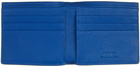 Versace Blue Greca Bifold Wallet