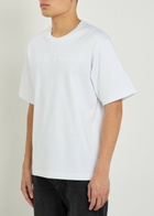 Dolce & Gabbana Logo-embossed Cotton T-shirt White