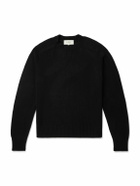 SECOND / LAYER - Ruined Distressed Cashmere Sweater - Black