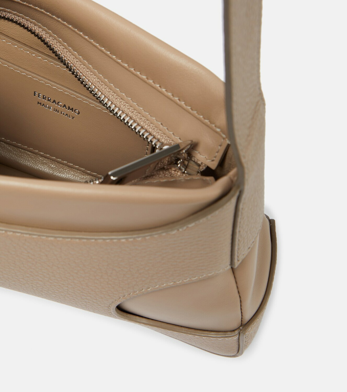 Ferragamo Cutout Mini leather shoulder bag Salvatore Ferragamo