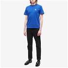 Maison Kitsuné Men's Dressed Fox Patch Classic T-Shirt in Deep Blue