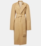 Khaite Lagden cotton gabardine coat