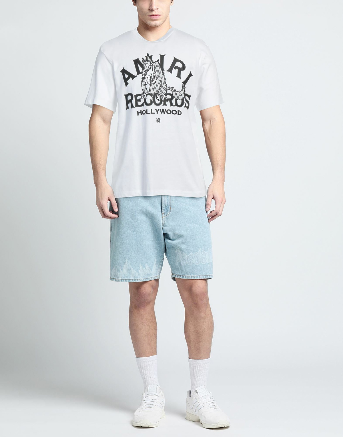 Amiri Mens T-shirt in White