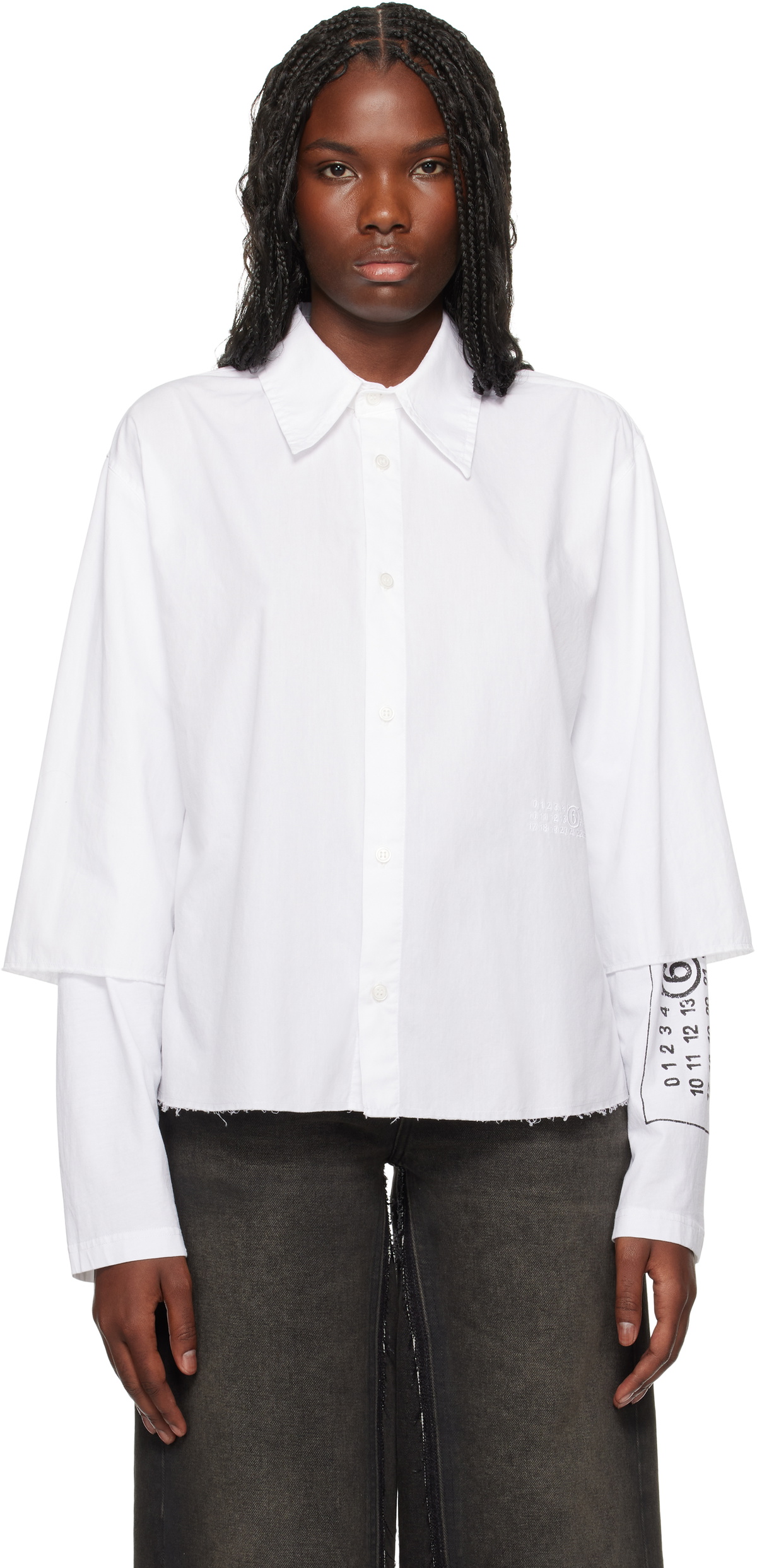 MM6 MAISON MARGIELA POPLIN SHIRT