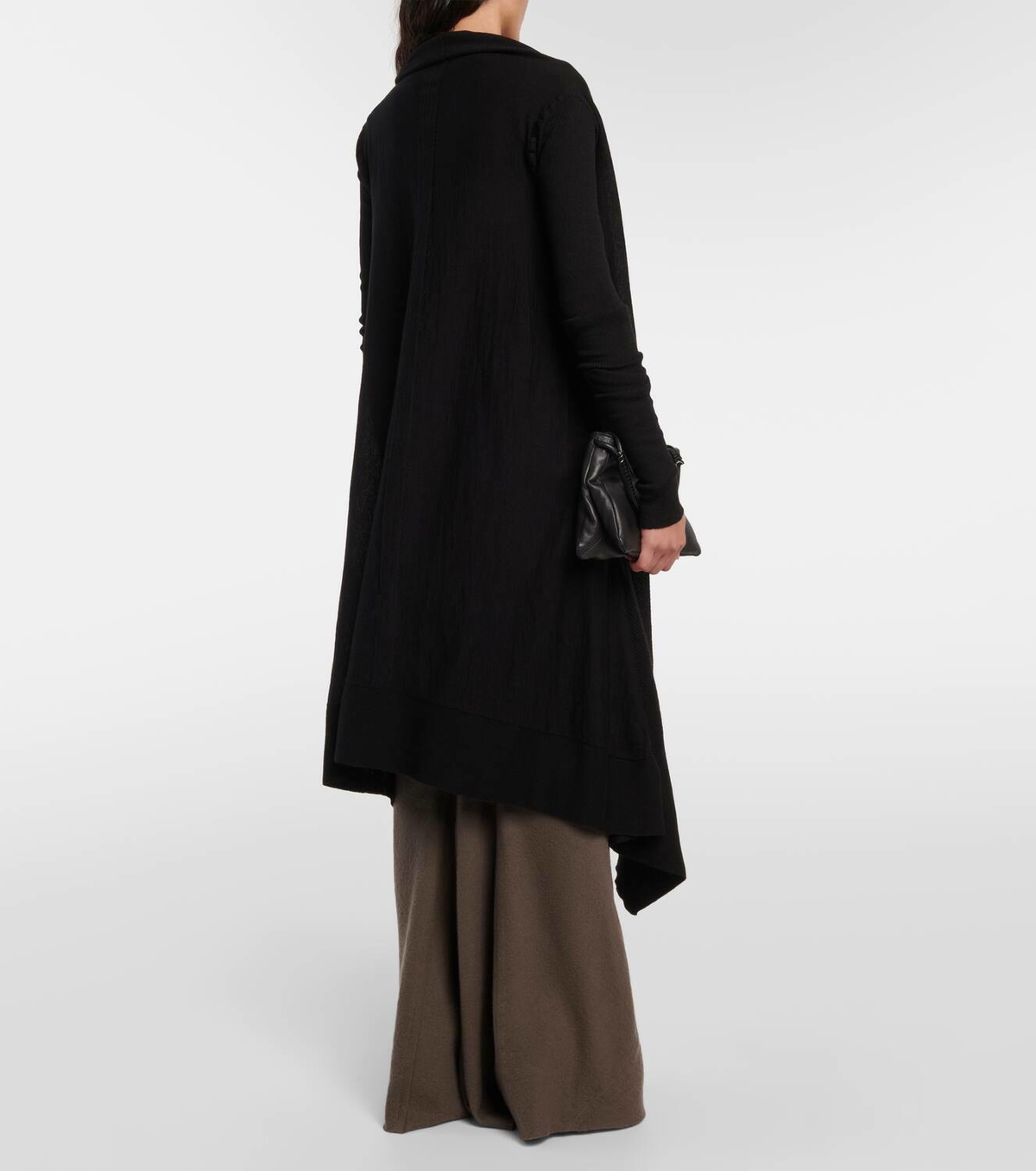 Rick Owens Lido virgin wool wrap cardigan Rick Owens