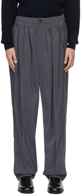 Photo: LEMAIRE Gray Relaxed Trousers