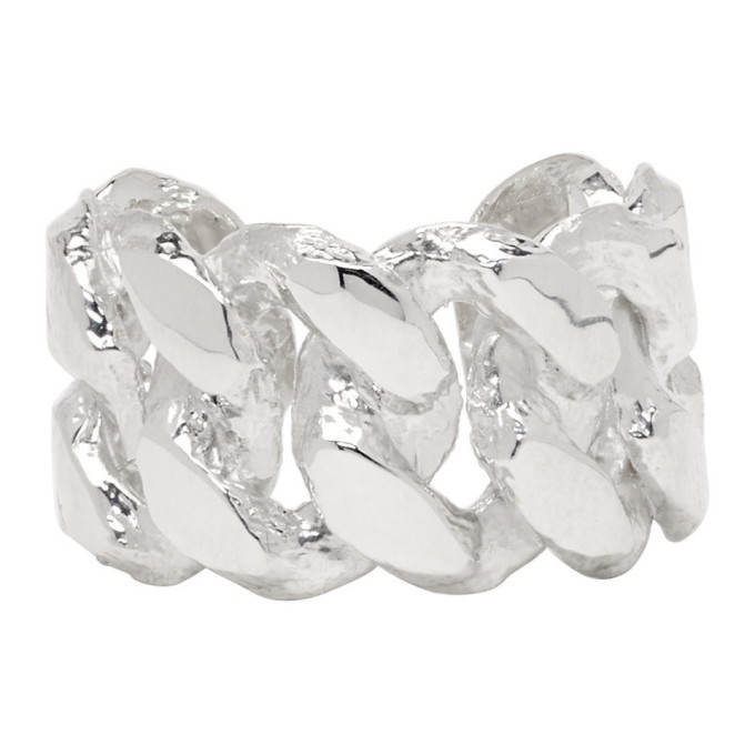 Photo: Pearls Before Swine Silver Sliced Link Ring