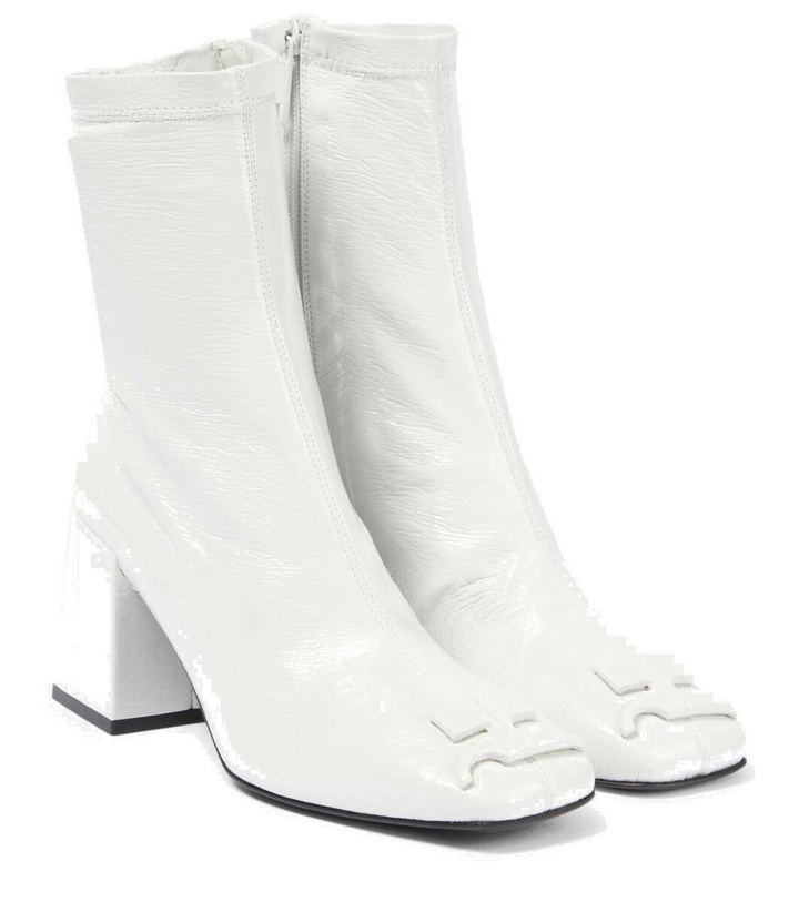 Photo: Courrèges Heritage faux leather ankle boots
