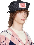 Charles Jeffrey Loverboy Navy Pinstripe Hat