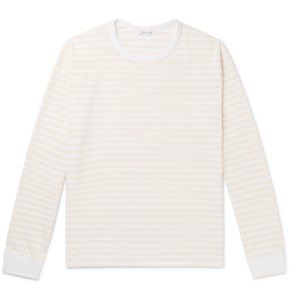 Striped Cotton-Blend Jersey T-Shirt