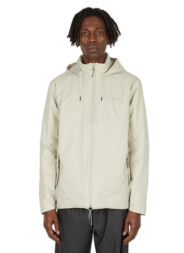 Photo: Hooded Padded Jacket in Grey