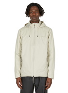 Hooded Padded Jacket in Grey