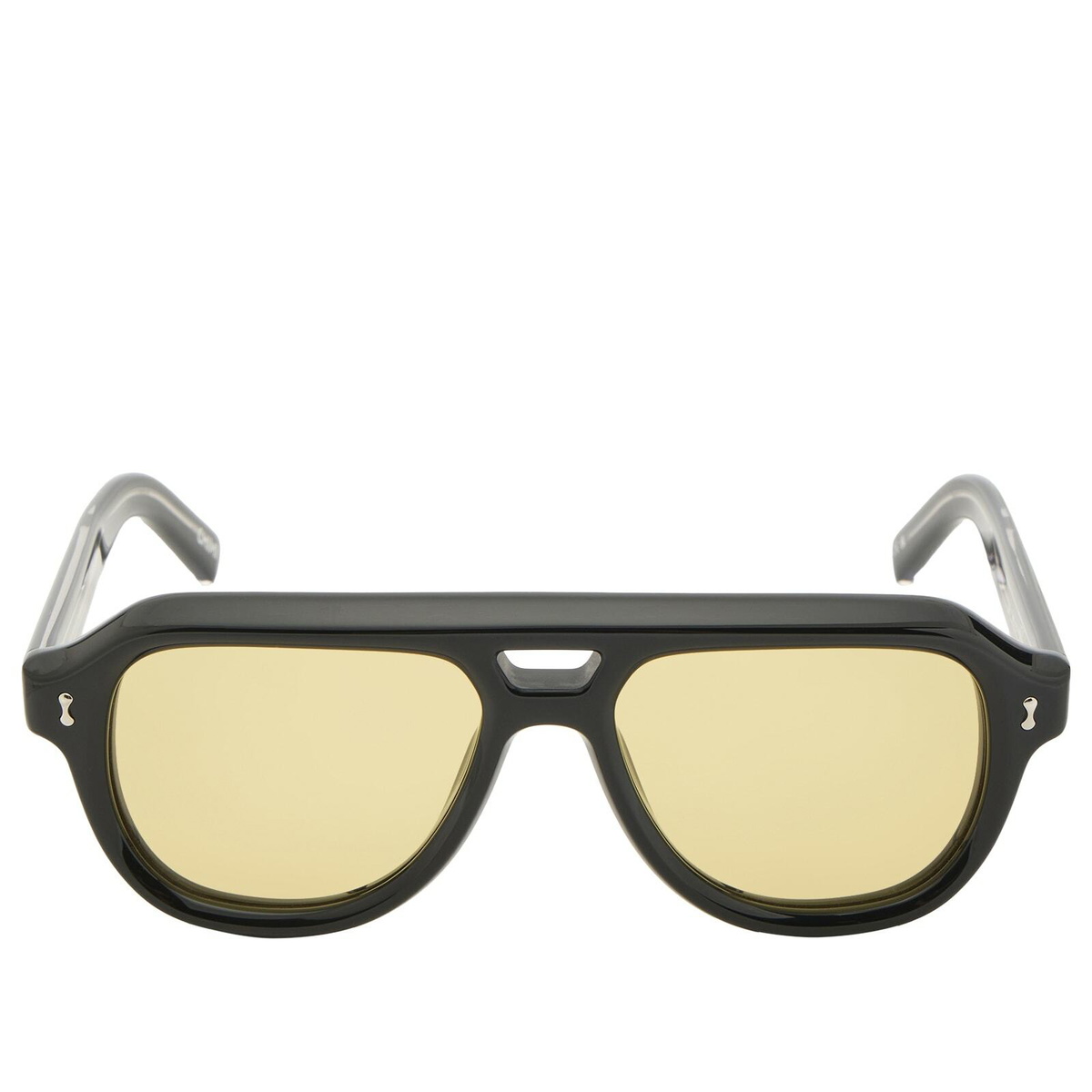 CHIMI Niko Sunglasses in Black/Brown Yellow 