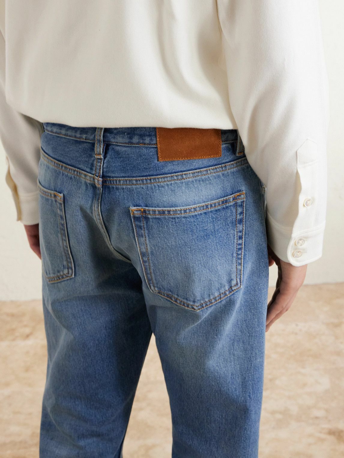 UMIT BENAN - Kevin Straight-Leg Jeans - Blue