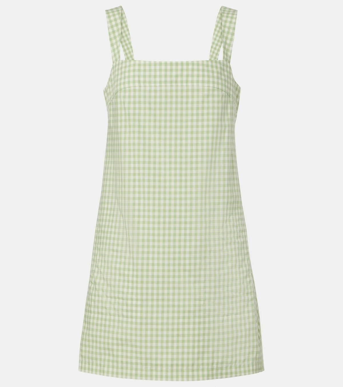 Simkhai Sloan gingham cotton-blend minidress