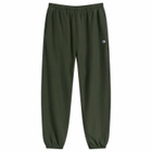 Champion Men's Reverse Weave Loose Cuffed Sweat Pants in Forest Green