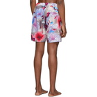 Saturdays NYC Multicolor Timothy Vivid Lotus Swim Shorts