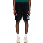 Casablanca Black Towelling Shorts