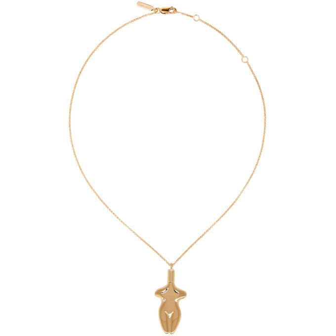 Chloe femininities hot sale gold necklace