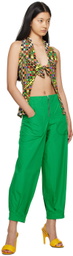 SIEDRÉS Green Hana Trousers