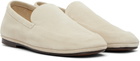 LEMAIRE Beige Outdoor Slipper Loafers