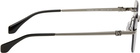 Palm Angels Gunmetal Quartz Sunglasses