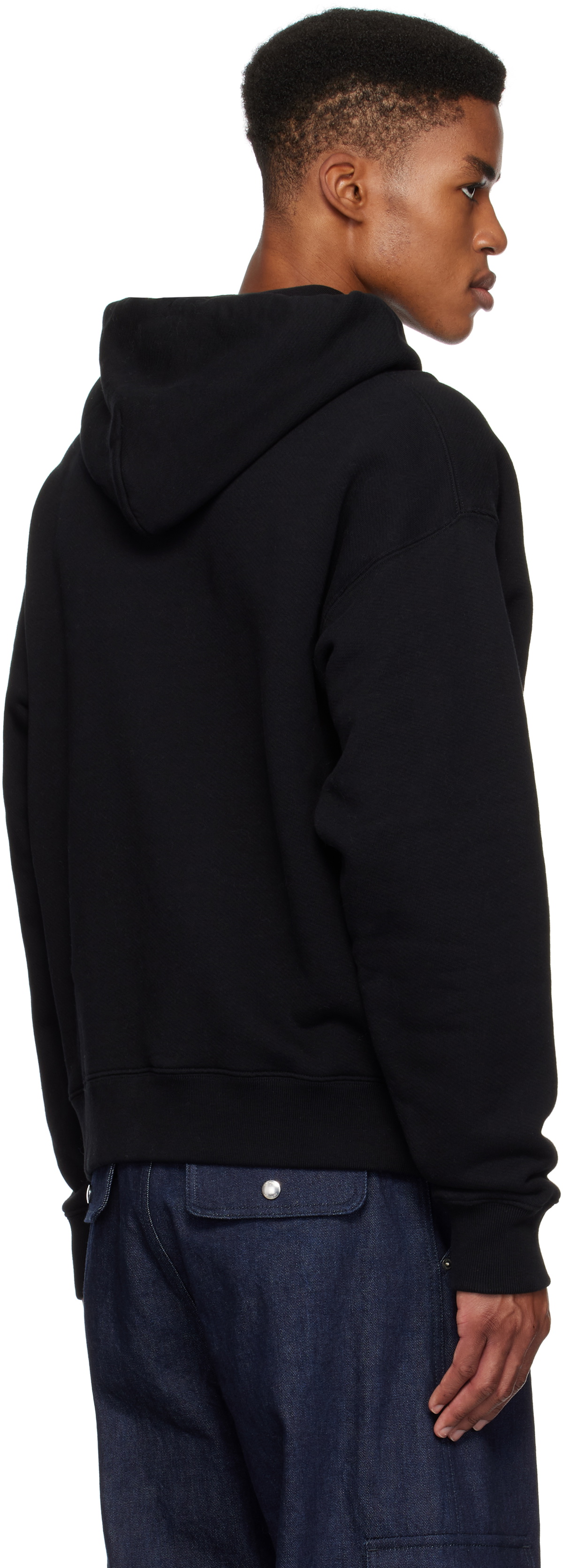 Off-White Black Bookish Flower Skate Hoodie Off-White Off-White Black Bookish Flower Skate Hoodie Off-White