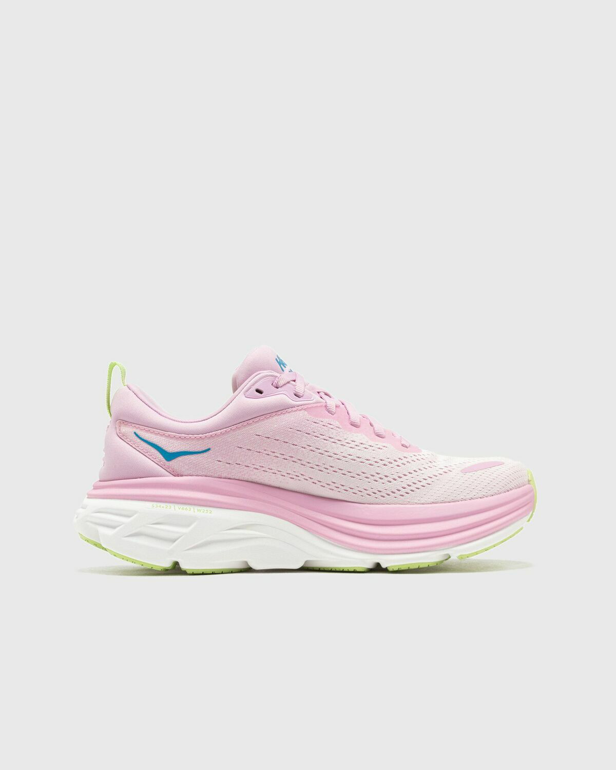 Hoka One One BONDI 8 pink Womens Lowtop Hoka One One
