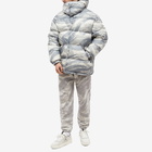 Moncler Men's Genius x HYKE Camo Print Sweat Pant in Grey