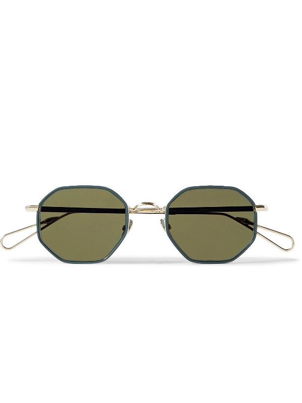 Photo: AHLEM - Luxembourg Octagon-Frame Acetate and Gold-Tone Sunglasses