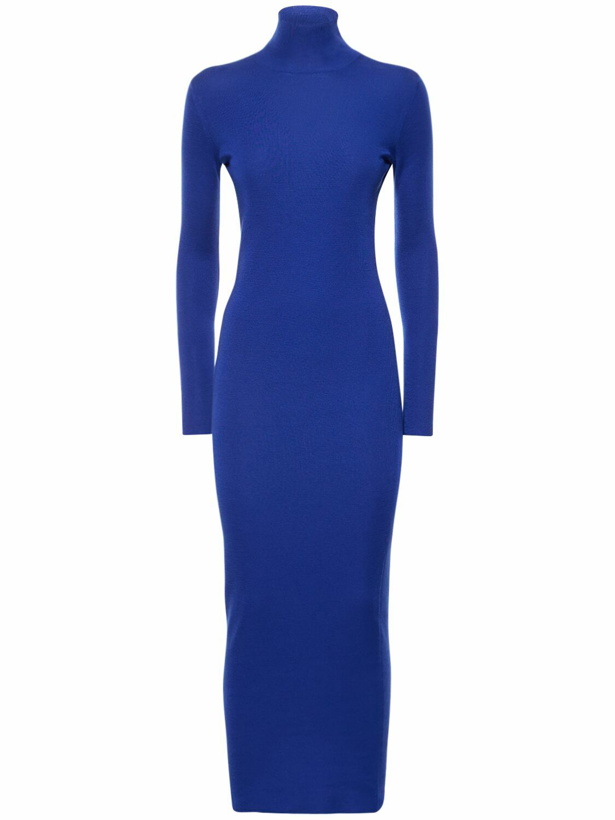 Photo: TOM FORD - Compact Knit Cashmere & Silk Midi Dress