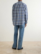 Aimé Leon Dore - Checked Cotton Shirt - Blue