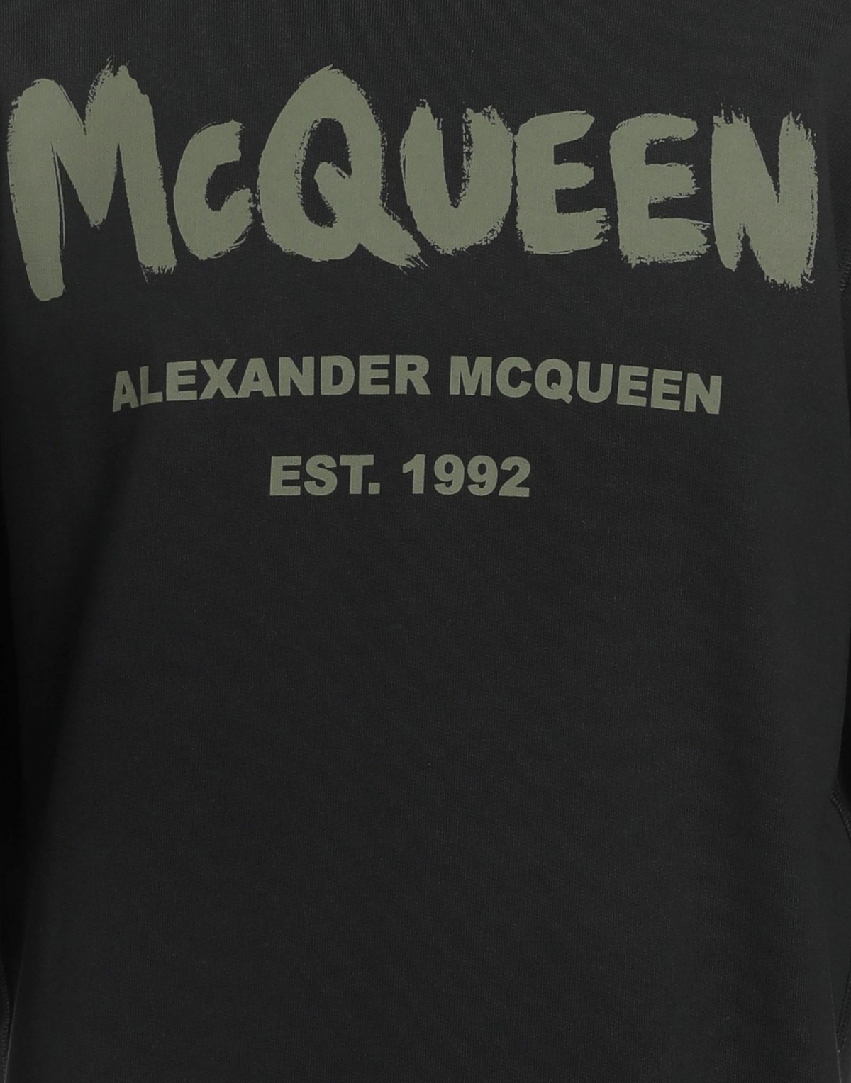 Mcqueen Mens Sweatshirt in Black