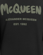 Mcqueen Mens Sweatshirt in Black