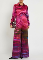 Roksanda Arneau Printed Wide-leg Silk Trousers Multicoloured 1