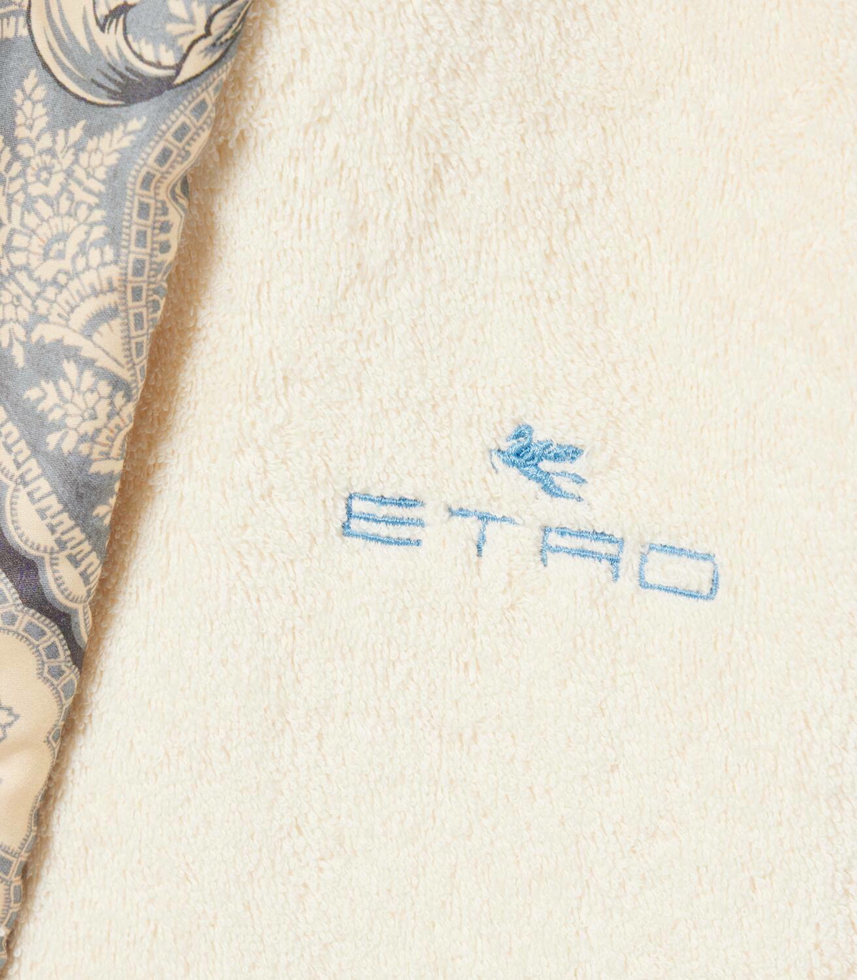 Etro Bloom cotton terry bathrobe