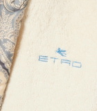 Etro Bloom cotton terry bathrobe