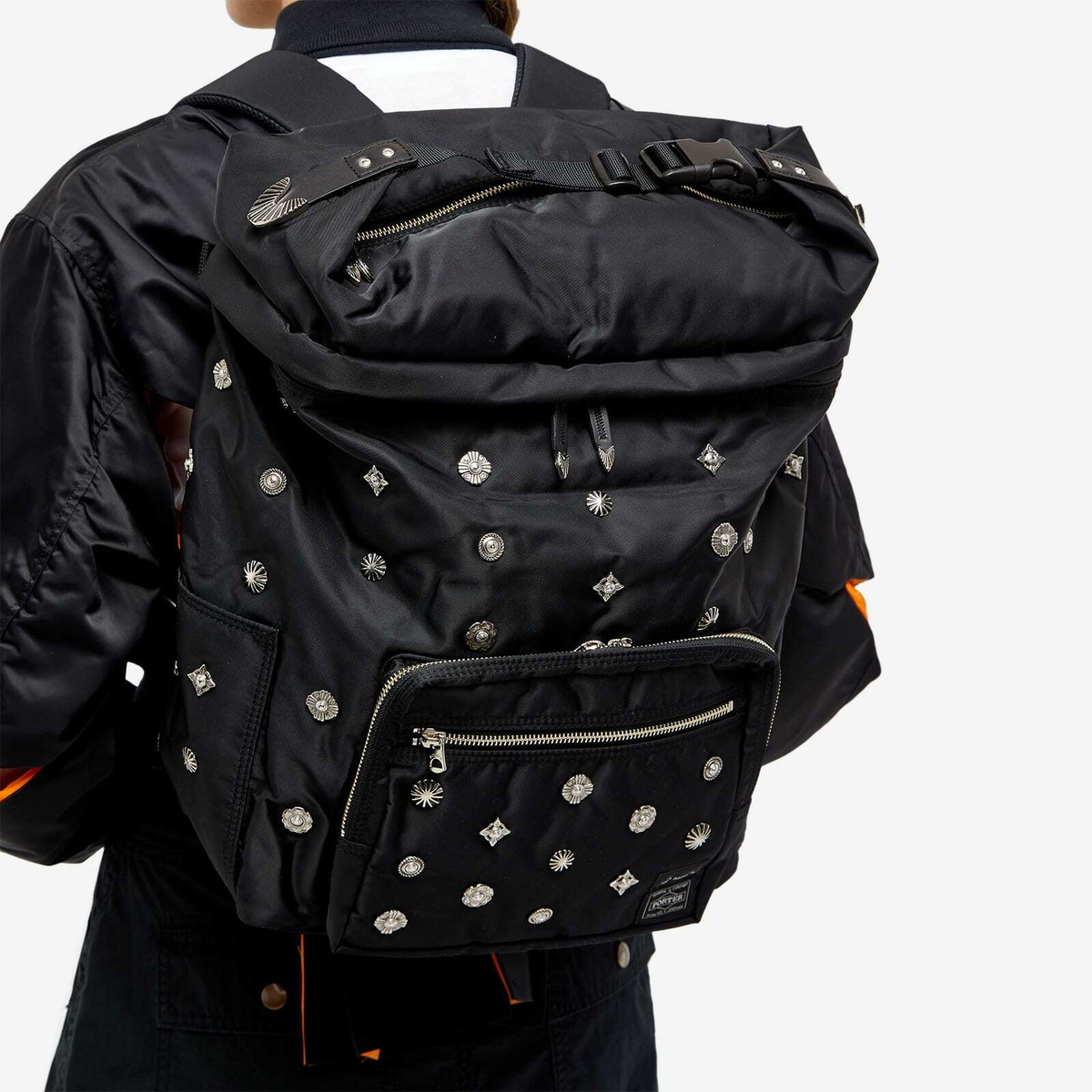 TOGA Women's x Porter Backpack in Black Toga Pulla TOGA Women's x Porter Backpack in Black Toga Pulla
