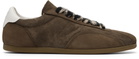 Represent Brown Low-Pro Nubuck Sneakers