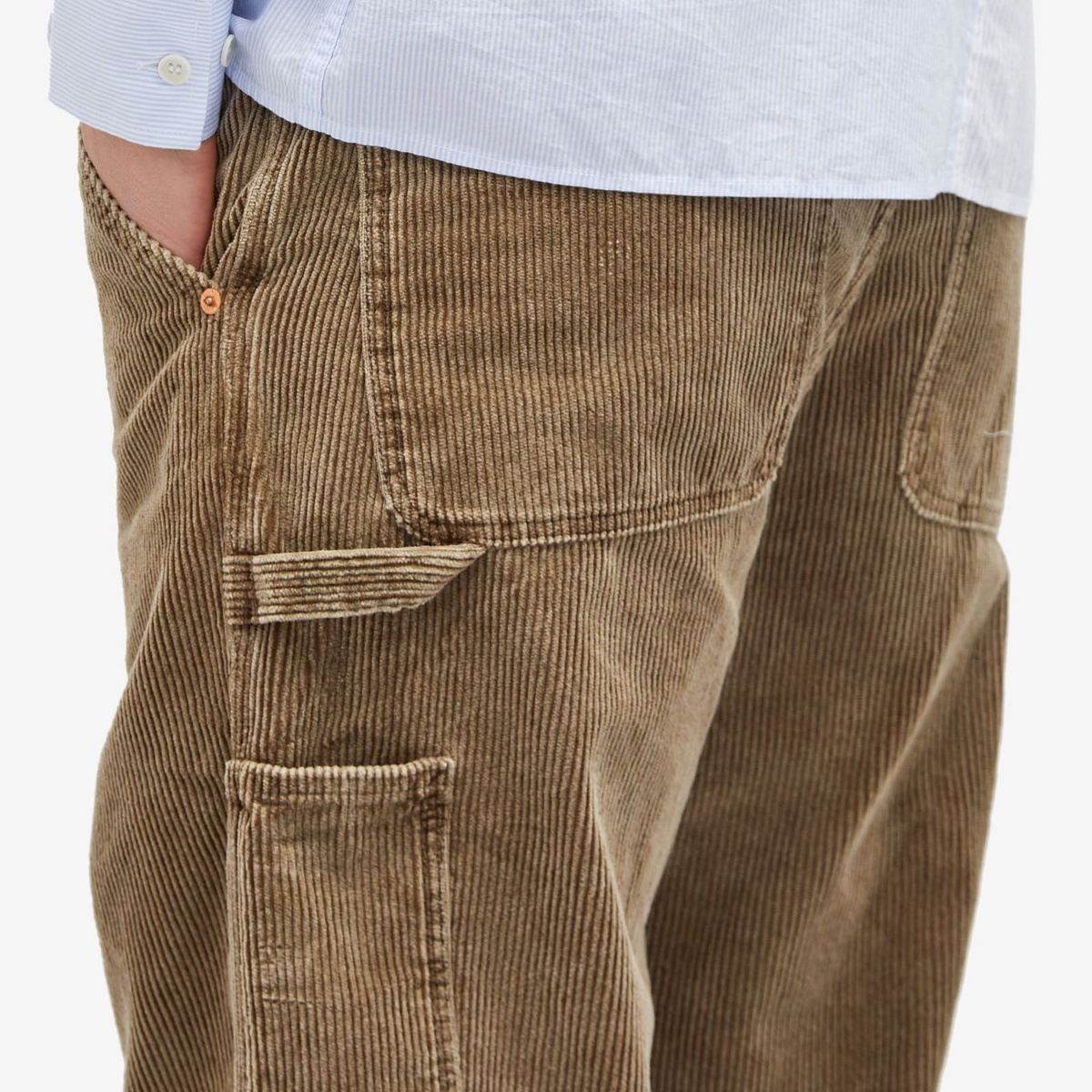 Our Legacy Men's Joiner Carpenter Trouser in Brown Our Legacy