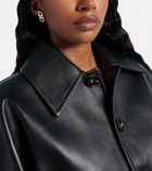 Ferragamo Gancini logo earrings