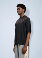 Palm Angels Big Neck Logo Loose T-Shirt
