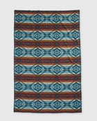 Pendleton Oc Jacquard Twin Blanket Carico Lake, Marine Multi - Mens - Textile