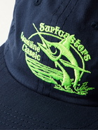 Pasadena Leisure Club - Surfcasters Embroidered Cotton-Twill Baseball Cap